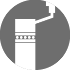 Manivela com rolamento de encosto